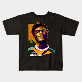 Tammy Abraham In Wpap Pop Art Kids T-Shirt